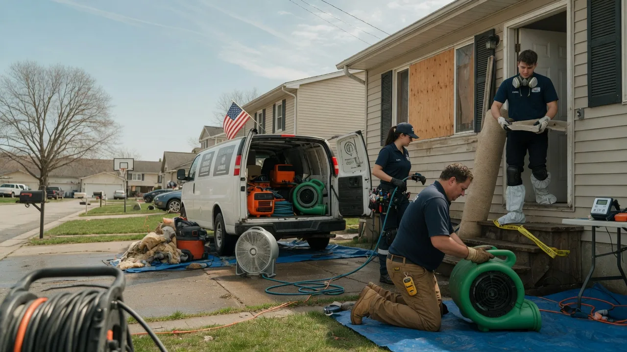Water Damage Restoration in Cygnet, OH near me
